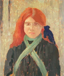 Bessie Bighead dostává kradmý polibek mezi kravami na statku, 2007