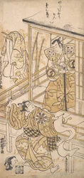 Tee c a r Sawamura Sojuro Doctor Jako Sasakiho Saburo, že? 1741. , komár. 1741.