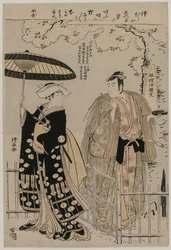 Sawamura Sojuro Good plan d Arashimura Jiro s Camphor tree Seiren plan d Nothing, 1786.