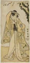 Herec Sakakiyama Sangoro jako princezna Odae, dcera vrchního regenta Michinagy