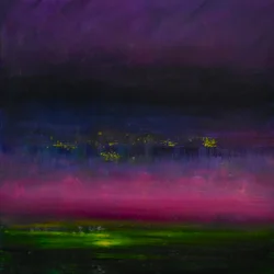 Eventide 4, 2017 (olej na plátně)