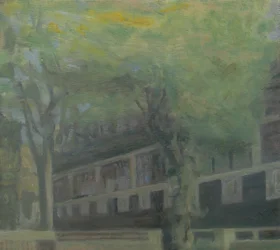 Místo k životu 3, 2010 (olej na překližce)