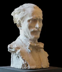 Portrét skladatele Artura Toscaniniho 1867-1957.