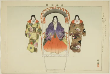 Ukon, ze série "Pictures of No Performances (Nogaku Zue)"