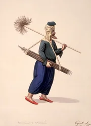 A Sweep, osmanské období, třetí čtvrtina 18. století (čb na papíře)