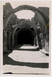 Galerie 94 na jih, klášter svatého Simeona, Asuán, Egypt, fotografie Ugo Monneret de Villard
