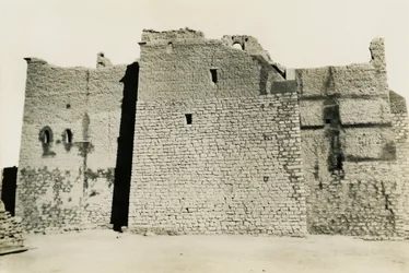 Klášter svatého Simeona, Asuán, Egypt, fotografie Ugo Monneret de Villard