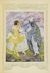 Před jejich očima se pak objevila víla Candide, ilustrace z 