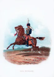 11. husaři, 1889