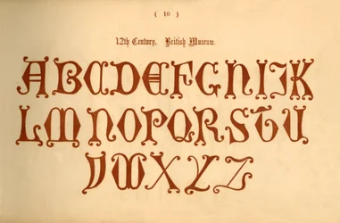 12. století. Britské muzeum, 1862