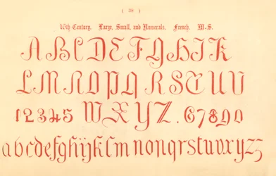 16. století. Velké, Malé a Číslice. Francouzština. MS, 1862