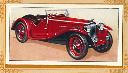 Sportovní dvoumístný vůz AC, c1936