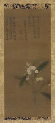 Pobočka mišpulí, dynastie Ming, 1368-1644.