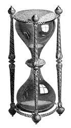Francouzské přesýpací hodiny, 16. století, 1870