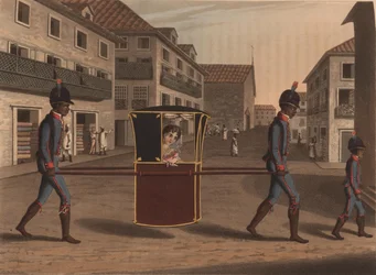 Dáma jde na návštěvu, 1816.