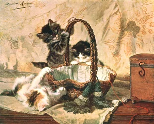 Veselý večírek, 1892, c1902.