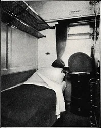 Spící kotviště na Night Scotsman, London & North Eastern Railway, 1926