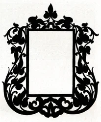 Návrh na rám obrazu s názvem Estetický, 1898