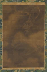 Drak a mraky, dynastie Ming, 1368-1644.