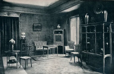 Přijímací pokoj od E. Colonny, 1900