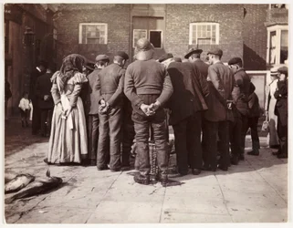 Aukce ryb, c 1905