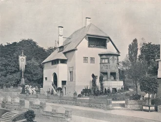 Dům navržený Hansem Christiansenem, c1901 1901-1902