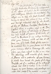 Dopis Olivera Cromwella kardinálu Mazarinovi, 4. prosince 1657, 1899