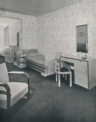 Školka navržená pro Frankl Galleries, Inc., 1933