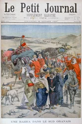 Záběr v jižním Oranais, Alžírsko, 1900