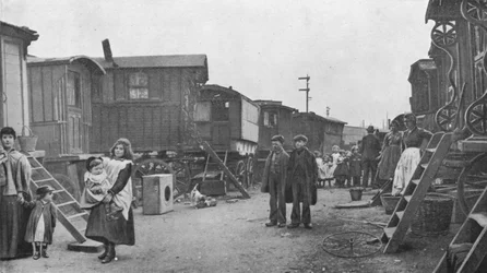 Tábor pro cestovatele, Battersea, Londýn, c1903 1903