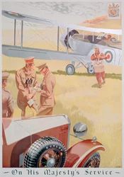 Reklama na pneumatiky Dunlop, 1934