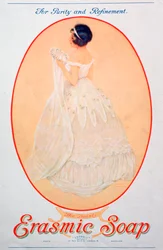 Reklama na mýdlo Erasmic, 1920