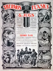 Reklama na termosky a džbány, 1910