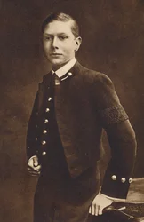 Šestnáctiletý princ Albert, námořní kadet v Osborne, c1910, 1937