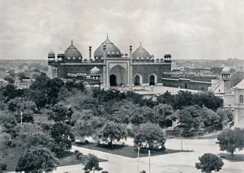 Agra. Jumma Musjid, c1910.