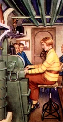 Air Raid Precaution, cigaretová karta, Britové, 1938