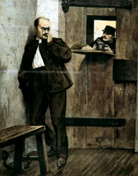 Alfred Dreyfus ve vězení, 1895