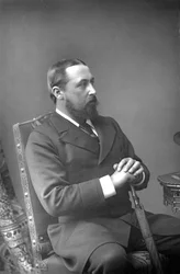 Alfred Ernest Albert, vévoda z Edinburghu 1844-1900, britský princ, c1890