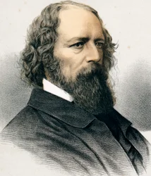 Alfred Tennyson, první baron Tennyson, anglický básník, c1880