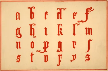 Abeceda, písmena a-z, malá písmena