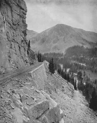 Alpský průsmyk, Colorado, c1897.