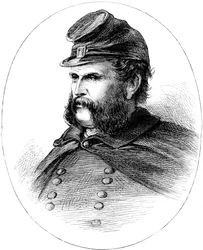 Ambrose Burnside, unijní generál americké občanské války, c1880