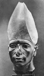 Amenemhat III 1854 př. n. l.-1808 př. n. l., starověký egyptský faroah, c1820 př. n. l. 1936