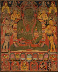 Amoghasiddhi, Buddha severní čisté země, ca. 1200-50.