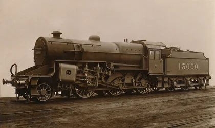 L.M.S. Lokomotiva smíšeného provozu, c1930.