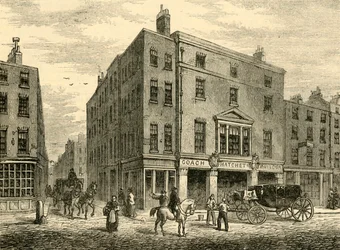 An Old Coachmakers Shop v Long Acre, 1881.