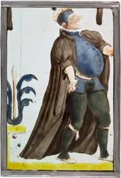 Herec prohlašující, ca. 1600.