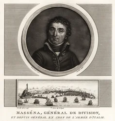 Andre Massena, vévoda z Rivoli, generál divize, generál vrchní armády Itálie
