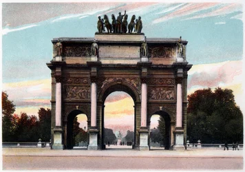 Arc de Triomphe, Paříž, c1900