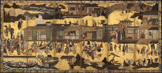 Příchod jižních barbarů, c. 1600.